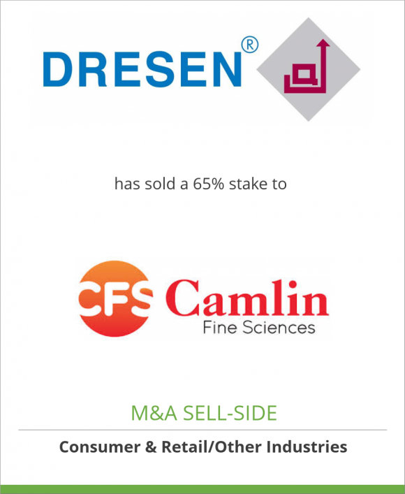 Dresen Quimica, S.A.P.I. de C.V. has sold a 65% stake to Camlin Fine Sciences