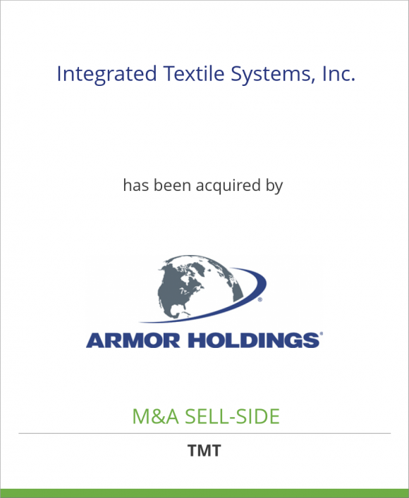 Integrated Textile Systems, Inc. has been acquired by Armor Holdings, Inc.