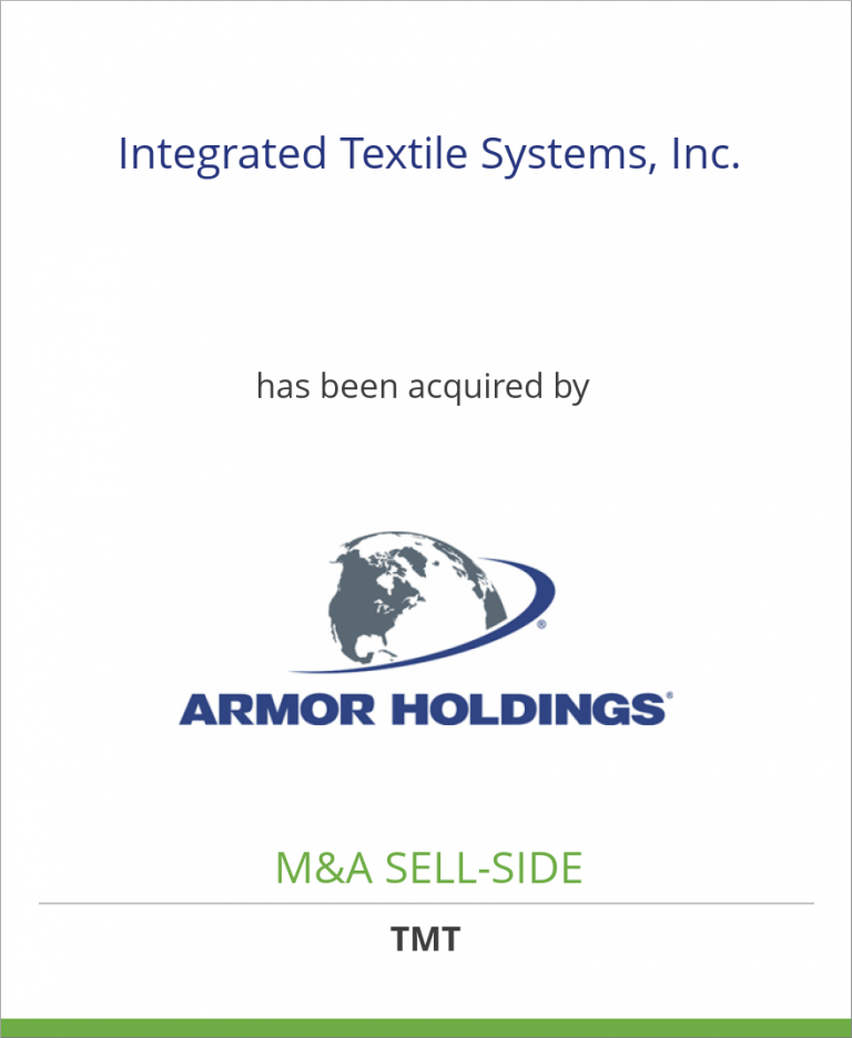 Integrated Textile Systems, Inc. has been acquired by Armor Holdings