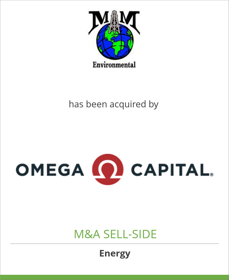 M&M Environmental Oil Field Svcs. has been acquired by Omega Capital