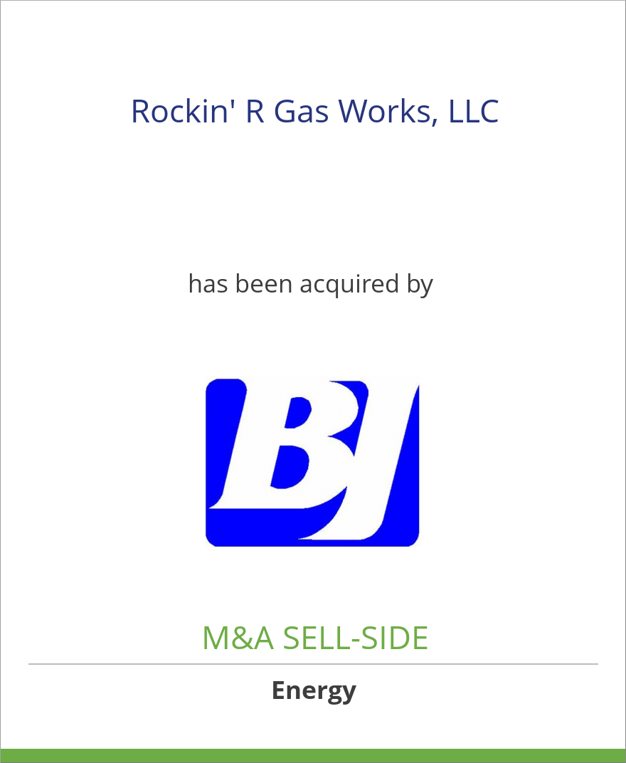 Rockin’ R Gas Works, LLC has been acquired by BJ Services