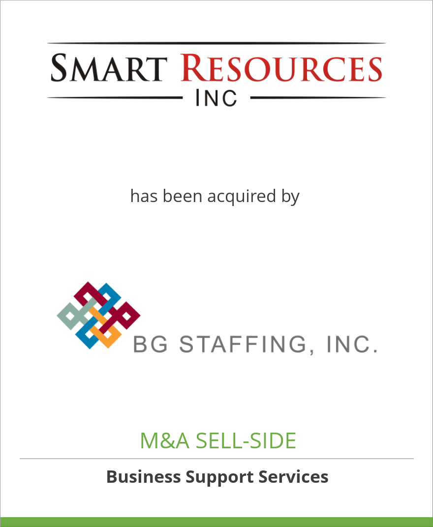 Smart Resources Inc. has been acquired by BG Finance and Accounting, Inc.
