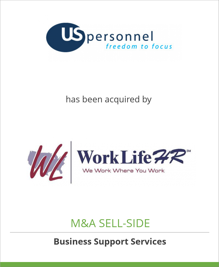USPersonnel, Inc. has been acquired by WorkLifeHR