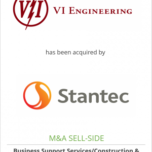 VI Engineering, LLC has been acquired by Stantec Consulting Services