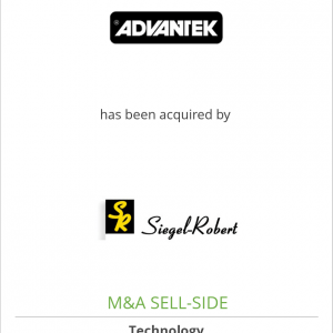 Advantek has been acquired by Siegel-Robert