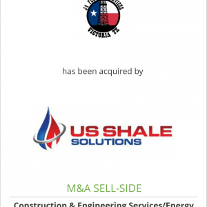 J4 Fluid Services, Inc. has been acquired by U.S. Shale Solutions, Inc.