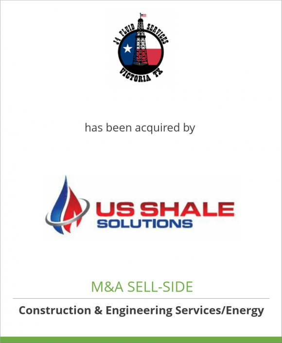 J4 Fluid Services, Inc. has been acquired by U.S. Shale Solutions, Inc.