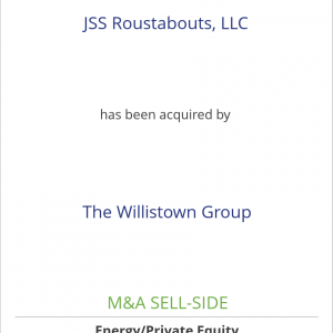 JSS Roustabouts, LLC has been acquired by The Willistown Group/JSS Energy Services