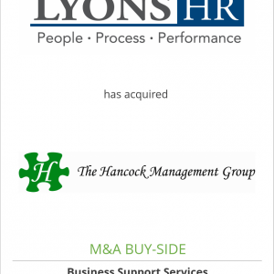 Lyons HR has acquired The Hancock Management Group