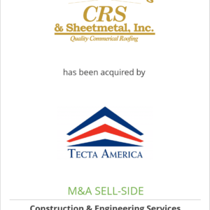Childers Roofing & Sheet Metal, Inc. has been acquired by Tecta America