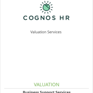 Cognos HR retained Capital Alliance Corporation for valuation services