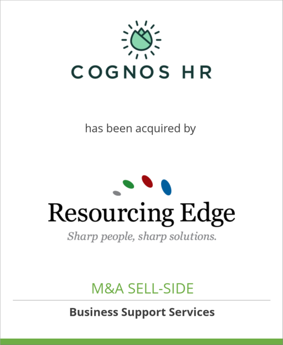 Cognos HR has been acquired by Resourcing Edge