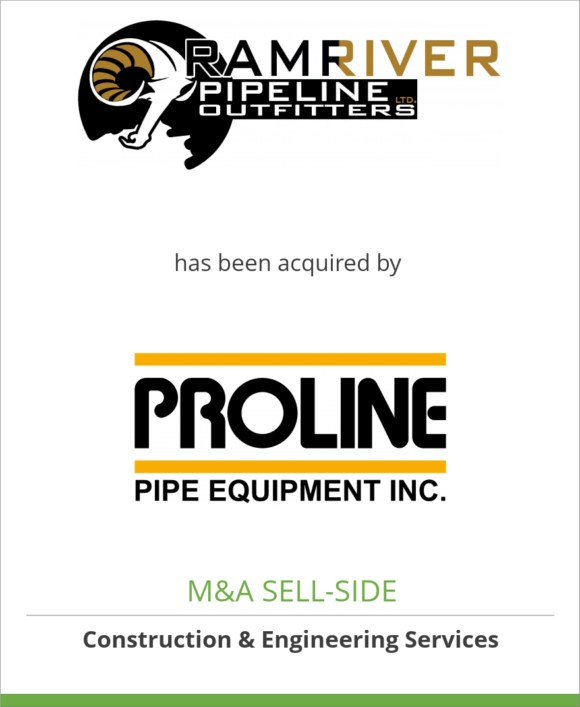 Ram River Pipeline Outfitters has been acquired by Proline Pipe Equipment Inc.